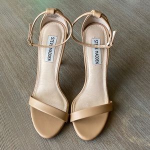 Steven Madden Stecy Nude Heels